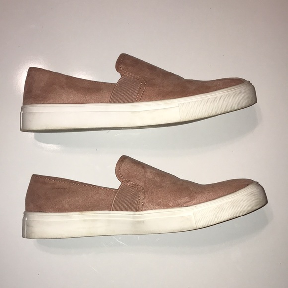 Universal Thread Goods Co Shoes Suede Feel Slip Ons Dusty Rose Pink Size… - Picture 5 of 9